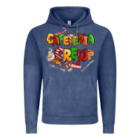 Vintage Denim Christmas cafeteria crew Vintage Hoodie - MaliasSmallBusiness