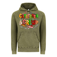 Vintage Olive Christmas cafeteria crew Vintage Hoodie - MaliasSmallBusiness
