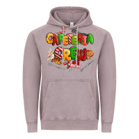 Vintage Zinc Christmas cafeteria crew Vintage Hoodie - MaliasSmallBusiness