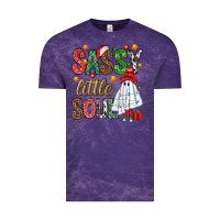 Cloud Purple Sassy litte soul Vintage Tee - NancyCooperArtShop