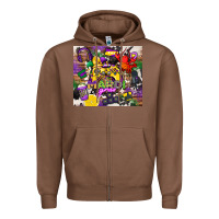 Chestnut mardi gras gamer Zipper Hoodie - CowGirlArtShop