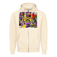 Sandshell mardi gras gamer Zipper Hoodie - CowGirlArtShop