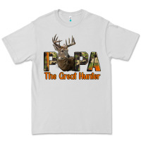 Dove Grey Western Papa The Great Deer Hunter Premium Tee - LillyAllenDesigns