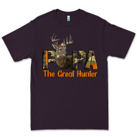 Plum Western Papa The Great Deer Hunter Premium Tee - LillyAllenDesigns