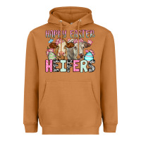 Meerkat Happy Easter Heifers Heavyweight Hoodie - OliviaCreatesArt