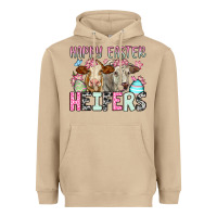 Happy Easter Heifers Heavyweight Hoodie | Teevron
