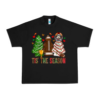 Black tis' the season american football christmas cakes bbs Urban Heavy Tee - BundleAndBundleShop