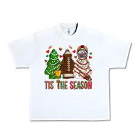White tis' the season american football christmas cakes bbs Urban Heavy Tee - BundleAndBundleShop