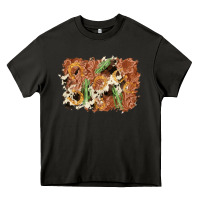 Asphalt horseshoe cowhide cactus background Heavy Core Tee - AdoDesignShop