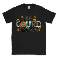 Black oh my gourd i love fall Classic Tee - CowhideDigitalArt