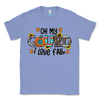 Colony Blue oh my gourd i love fall Classic Tee - CowhideDigitalArt