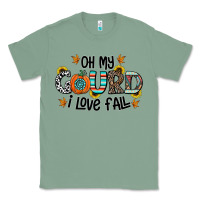 Sage oh my gourd i love fall Classic Tee - CowhideDigitalArt