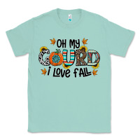 Seafoam oh my gourd i love fall Classic Tee - CowhideDigitalArt
