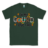 Sports Green oh my gourd i love fall Classic Tee - CowhideDigitalArt