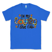 True Royal oh my gourd i love fall Classic Tee - CowhideDigitalArt