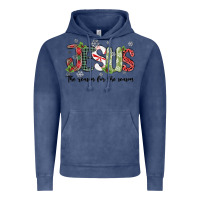 Vintage Denim jesus the reason for the season Vintage Hoodie - MaliasSmallBusiness