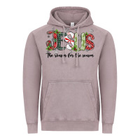 Vintage Zinc jesus the reason for the season Vintage Hoodie - MaliasSmallBusiness