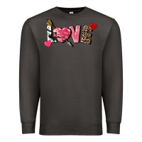 Smoke Love Valentine's Day Premium Sweatshirt - FaDigitalArtStudio