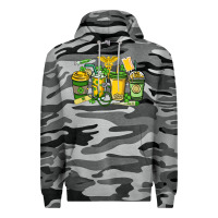 Slate Camo St. Patrick's Day Nurse coffee cups Premium Hoodie - HowdyJamesFarm