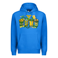 True Royal St. Patrick's Day Nurse coffee cups Premium Hoodie - HowdyJamesFarm