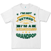 White i'm not retired i'm a professional grandpop Premium Tee - Jasminsmagicworld
