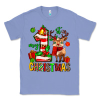 Colony Blue my first christmas reindeer Classic Tee - MaliasSmallBusiness