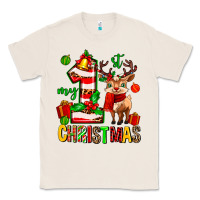Natural my first christmas reindeer Classic Tee - MaliasSmallBusiness