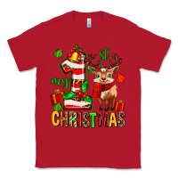 Red my first christmas reindeer Classic Tee - MaliasSmallBusiness