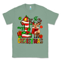 Sage my first christmas reindeer Classic Tee - MaliasSmallBusiness
