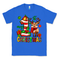 True Royal my first christmas reindeer Classic Tee - MaliasSmallBusiness