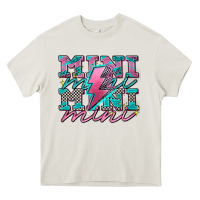 Cream racing mini Heavy Core Tee - AdoDesignShop
