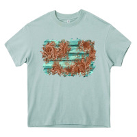 Arona wood leather background Heavy Core Tee - AdoDesignShop