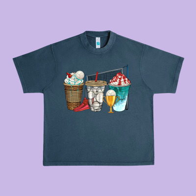 Western Volleyball Coffee Cups Bbs Urban Heavy Tee Designed By Bundleandbundleshop