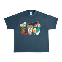 Midnight Navy western volleyball coffee cups bbs Urban Heavy Tee - BundleAndBundleShop