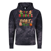 Cloud Black the holidays are what you bake them Vintage Hoodie - MaliasSmallBusiness