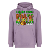 Lavender St. Patrick's little miss pot of gold Heavyweight Hoodie - OliviaCreatesArt