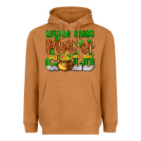 Meerkat St. Patrick's little miss pot of gold Heavyweight Hoodie - OliviaCreatesArt