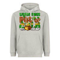 Moon Dust St. Patrick's little miss pot of gold Heavyweight Hoodie - OliviaCreatesArt