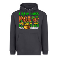 Smoke St. Patrick's little miss pot of gold Heavyweight Hoodie - OliviaCreatesArt