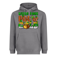 Storm St. Patrick's little miss pot of gold Heavyweight Hoodie - OliviaCreatesArt