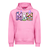 Fuchsia Pink easter day mom Urban Hoodie - CowhideDigitalArt