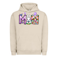 Pigment French Oak easter day mom Urban Hoodie - CowhideDigitalArt