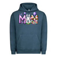Pigment Midnight Navy easter day mom Urban Hoodie - CowhideDigitalArt