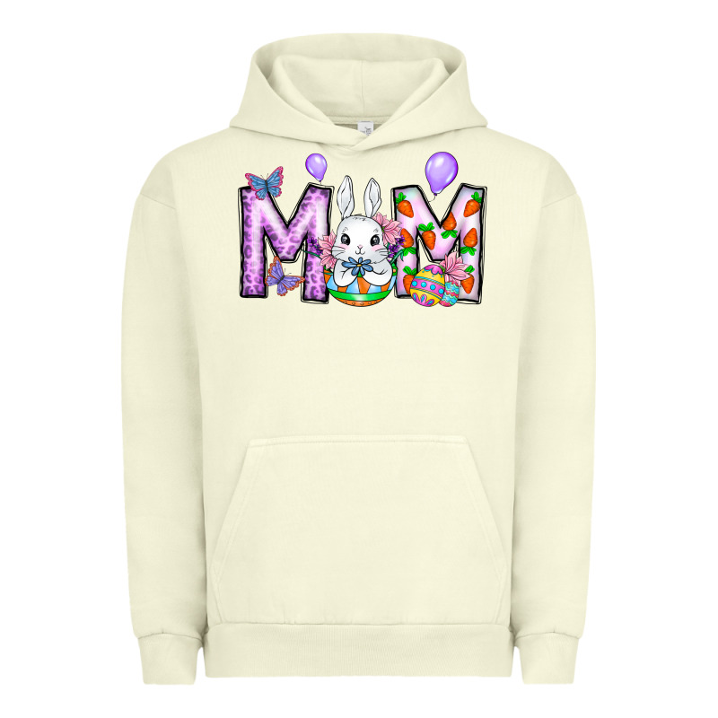 Easter Day Mom Urban Hoodie by CowhideDigitalArt | Teevron