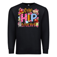 Black Easter Day One hip Teacher Premium Sweatshirt - OliviaCreatesArt