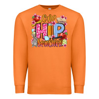 Carrot Easter Day One hip Teacher Premium Sweatshirt - OliviaCreatesArt
