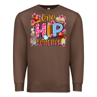 Chestnut Easter Day One hip Teacher Premium Sweatshirt - OliviaCreatesArt