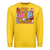 Lemon Easter Day One hip Teacher Premium Sweatshirt - OliviaCreatesArt