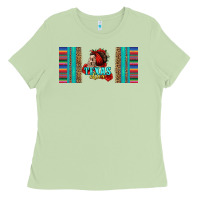 Matcha texas chica skull with bandana Ladies Tee - Jasminsmagicworld