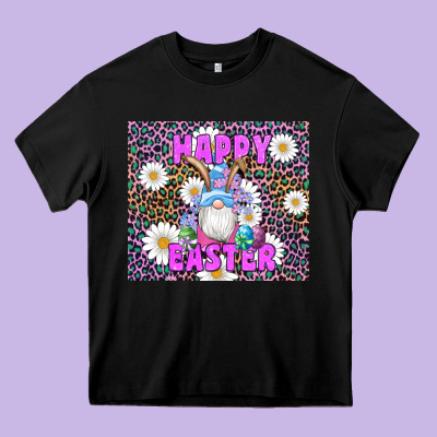 Easter Happy Easter Gnomes Bunny Daisys Heavy Core Tee Designed By Artiststas